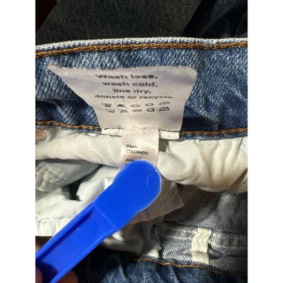 Reformation Blue Straight Leg Jeans - Picture 11 of 12